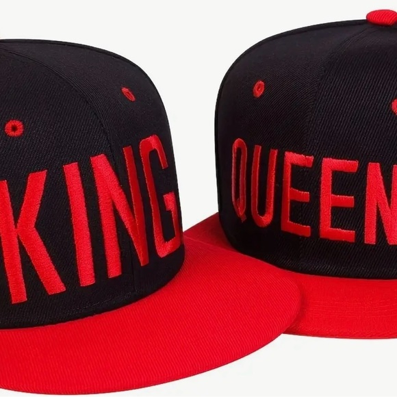 2Pc.King and Queen Caps - Picture 3 of 4